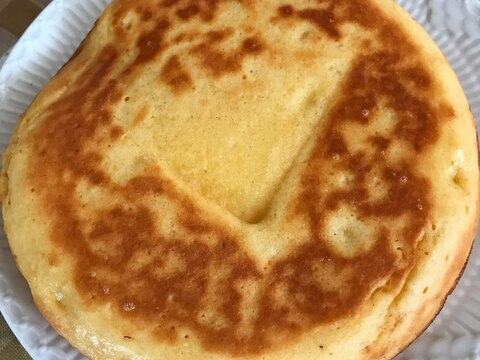 タンパク質バッチリの豆腐パンケーキ